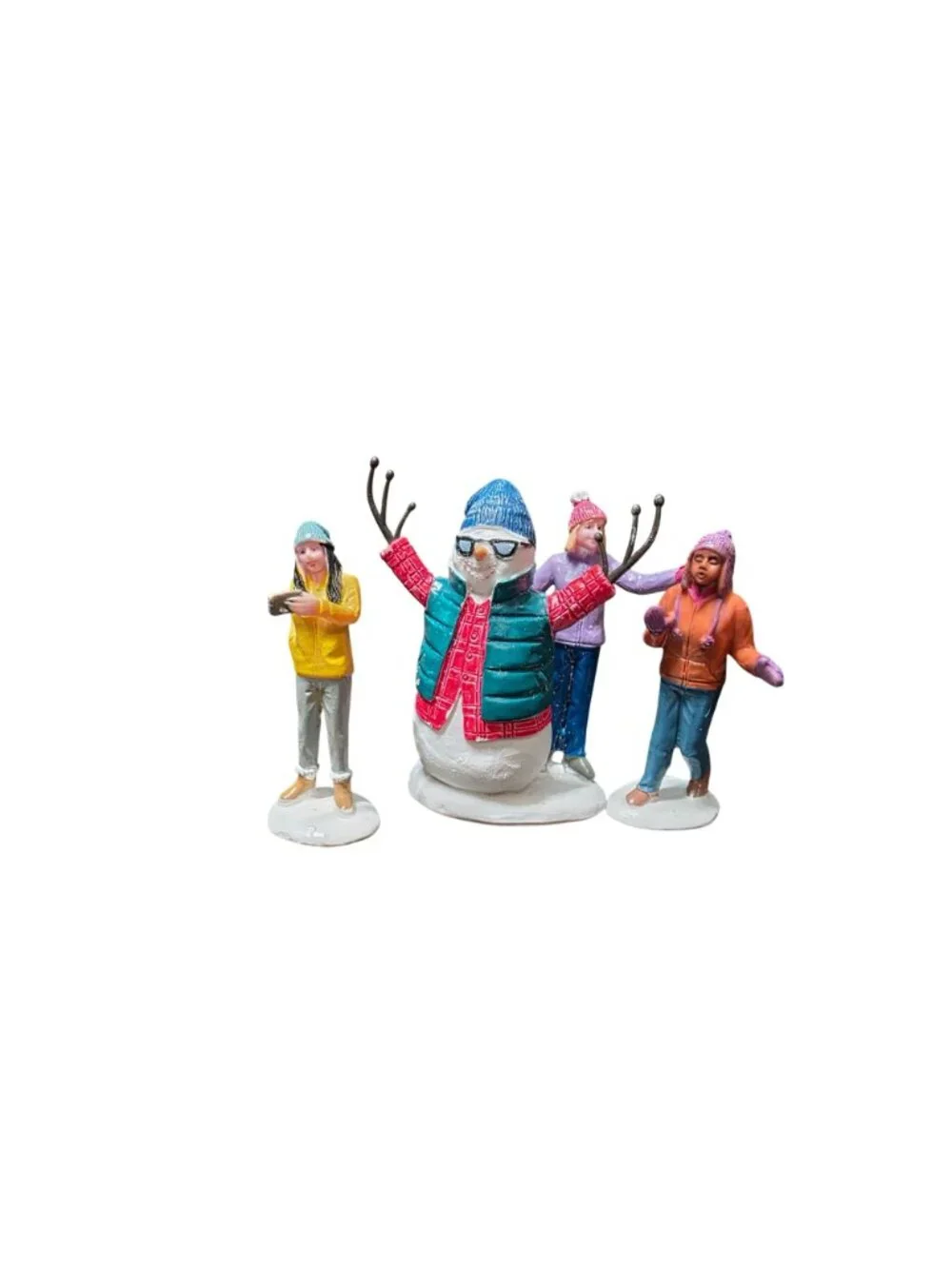 Lemax 2020 Snowman Selfie Vail Village #02940 Christmas Village Holiday